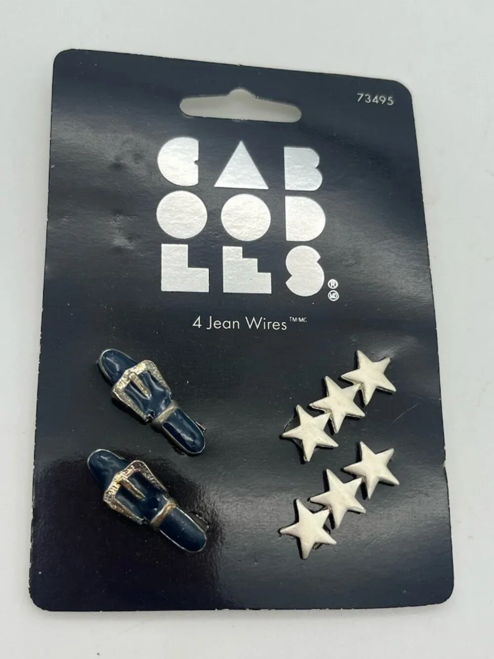 Vintage 1990s Goody Caboodles Barrettes Wire Clasp Jean Wires 4 Pc Lot of 2 NEW